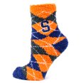 thumbnail image 1 of Syracuse Orange Argyle Fuzzy Sock - Donegal Bay - Unisex - One Size - Ankle, 1 of 2