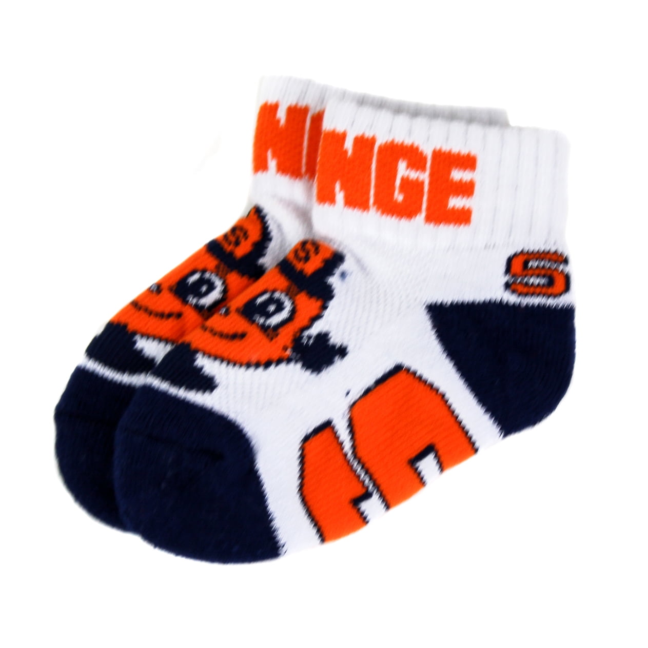 Syracuse Orange Baby Quarter Sock - Donegal Bay - Unisex - Infant - Quarter