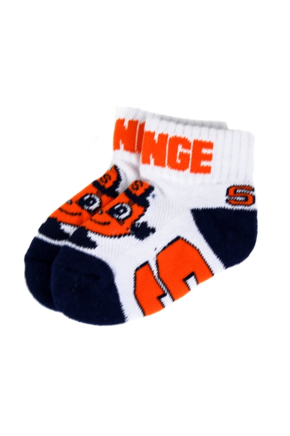 Syracuse Orange Baby Quarter Sock - Donegal Bay - Unisex - Infant - Quarter