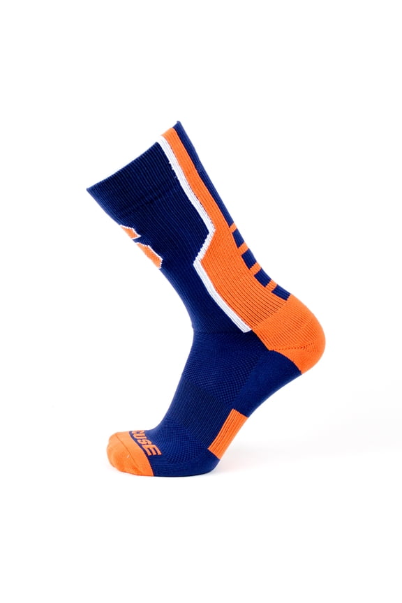Syracuse Orange Blue Sport Sock - Donegal Bay - Unisex - One Size - Crew