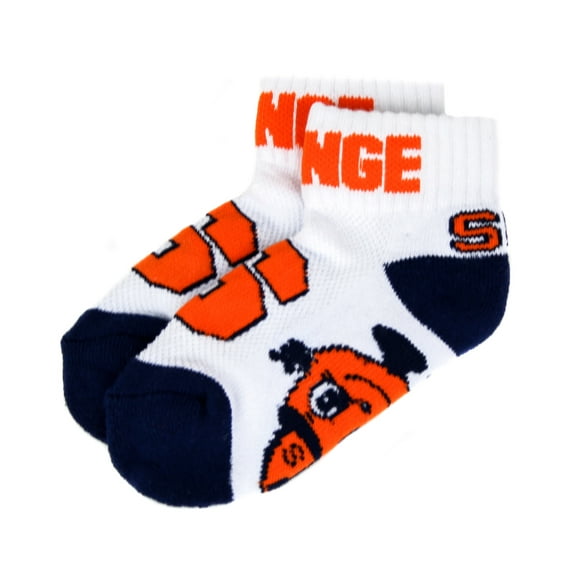 Syracuse Orange Child Quarter Sock - Donegal Bay - Unisex - Child - Quarter