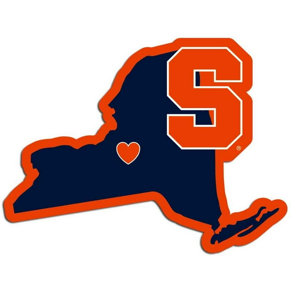 Syracuse Orange Decal Home State Pride Style - Special Order