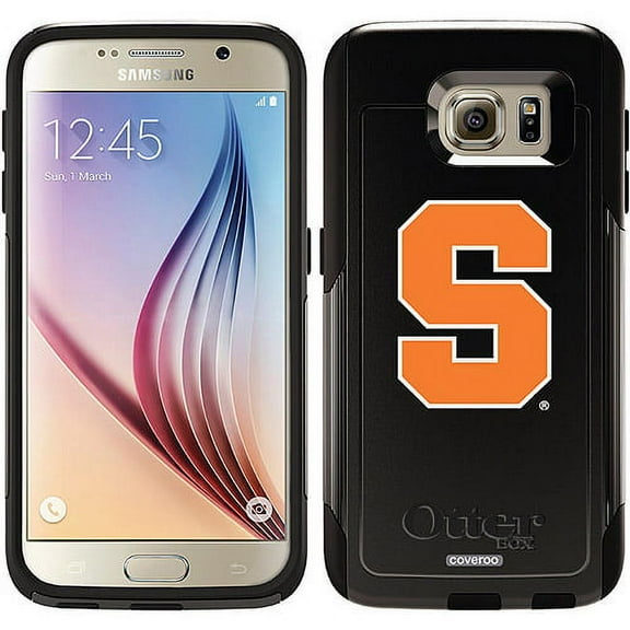 Syracuse Orange S Design on OtterBox Commuter Series Case for Samsung Galaxy S6