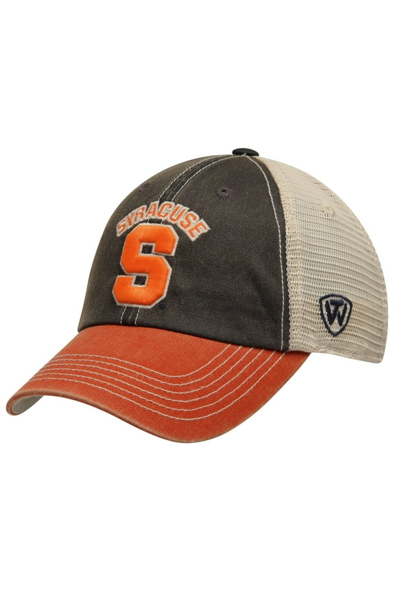 Syracuse Orange Top of the World Offroad Trucker Adjustable Hat - Navy Blue