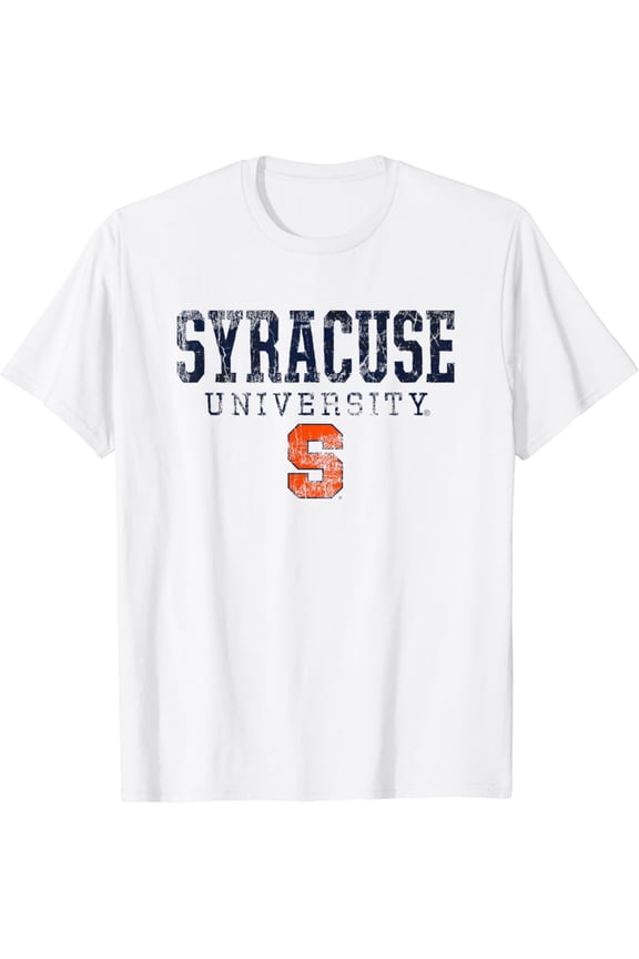 Syracuse Orange Vintage Dominant Logo T-Shirt, Vintage Birthday Gift