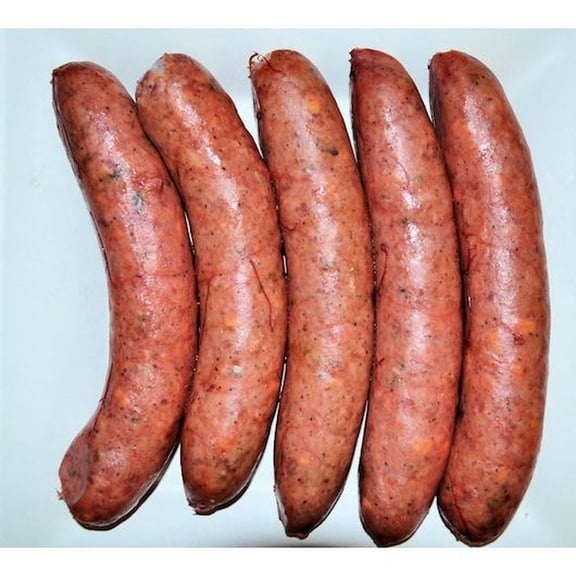 Syracuse Sausage Texas Smokers Jalapeno Cheese Smoked 4 Ounce Sausage Link, 10 Pound -- 1 each
