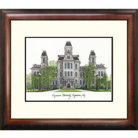Syracuse University Alumnus Framed Lithograph