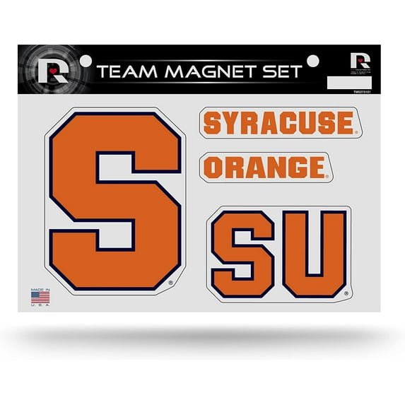 Syracuse University Orange Multi Magnet Sheet Shape Cut 8x11 Inch
