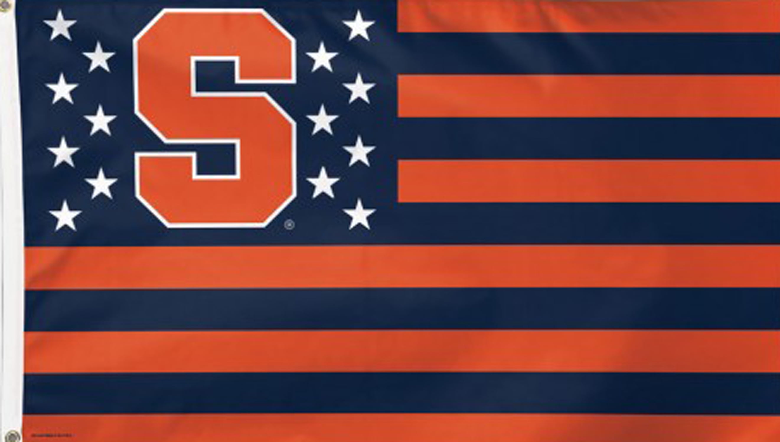 Syracuse University Orangemen Deluxe Grommet Flag NCAA Licensed 3' x 5