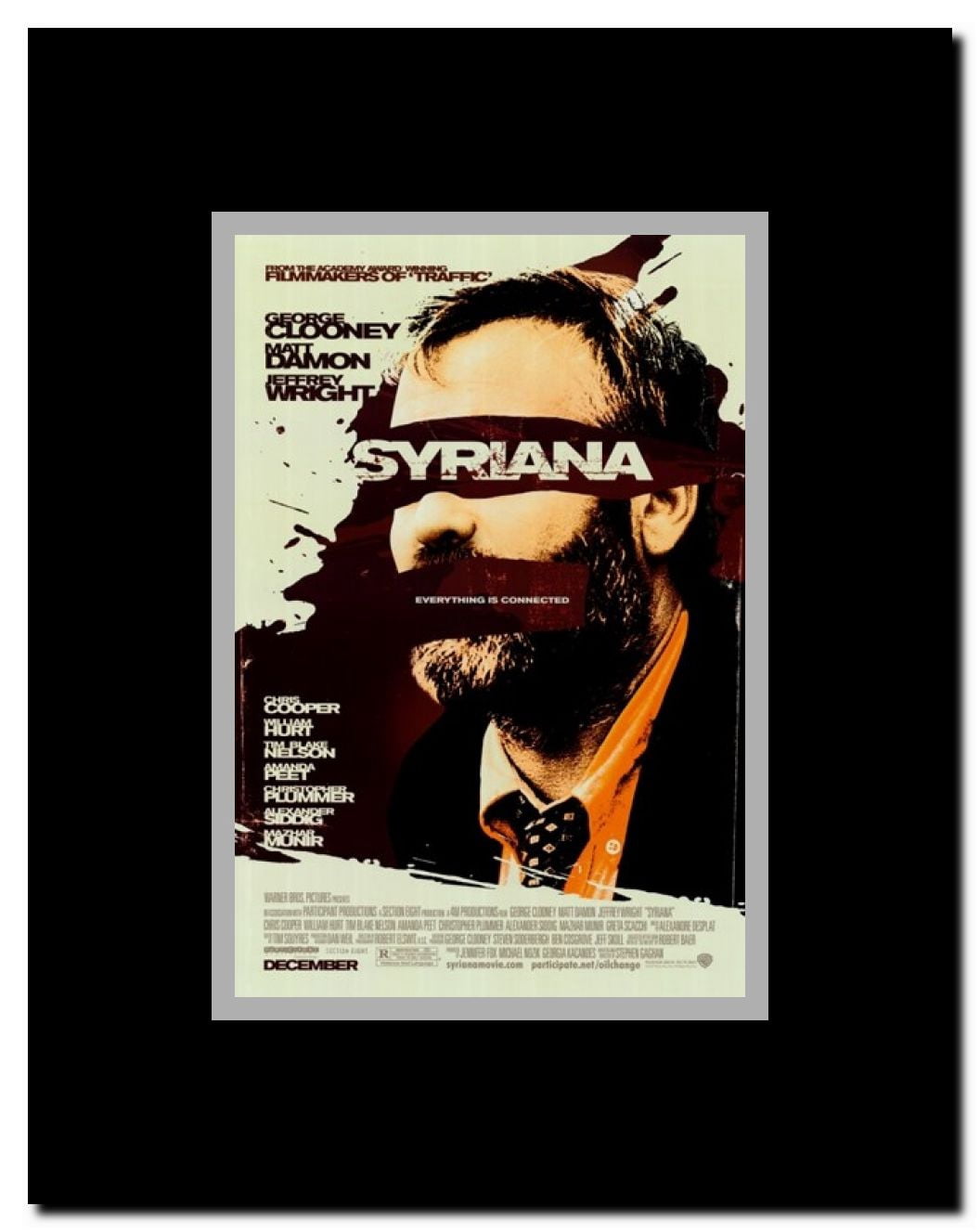 Syriana Framed Movie Poster