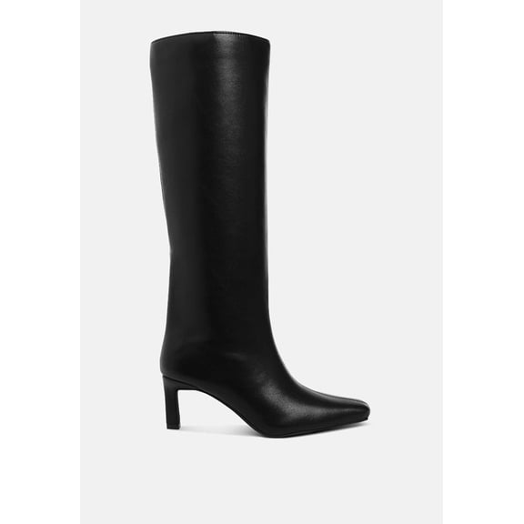 Syringa Kitten Heel Long Boots