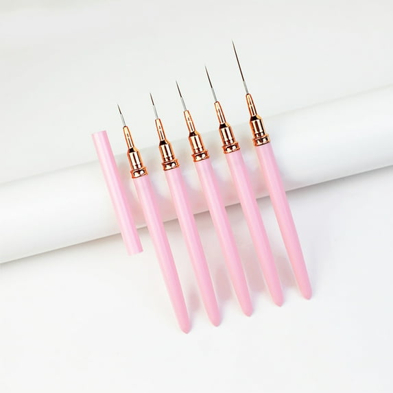 Syringe Manicure Line Drawing Pen Ultra-fine 5 PCs Suit