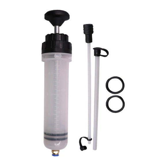 Syringe Oil Changer 200cc Bagged Syringe Oil Pumping Filler Pumping Machine Oil Brake Oil Syringe Suction And Injection Dual-Purpose Oil Change Tool