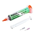 thumbnail image 1 of Syringe Tin Solder Paste 280.4°F Low Temperature Flux Solder Paste 1.23 oz Container for Precision USB Port Maintenance and SMT Soldering Work, 1 of 4