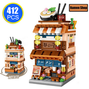 Syrinx 412 Pcs Building Brick Sets - Compatible with Lego, Mini City View Building Toy Sets for Kids Age 5-16+