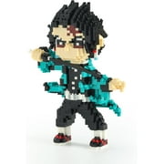 Syrinx Anime Demon Slayer Brickheadz Tanjiro Kamado Figure Building Set - Compatible with Lego