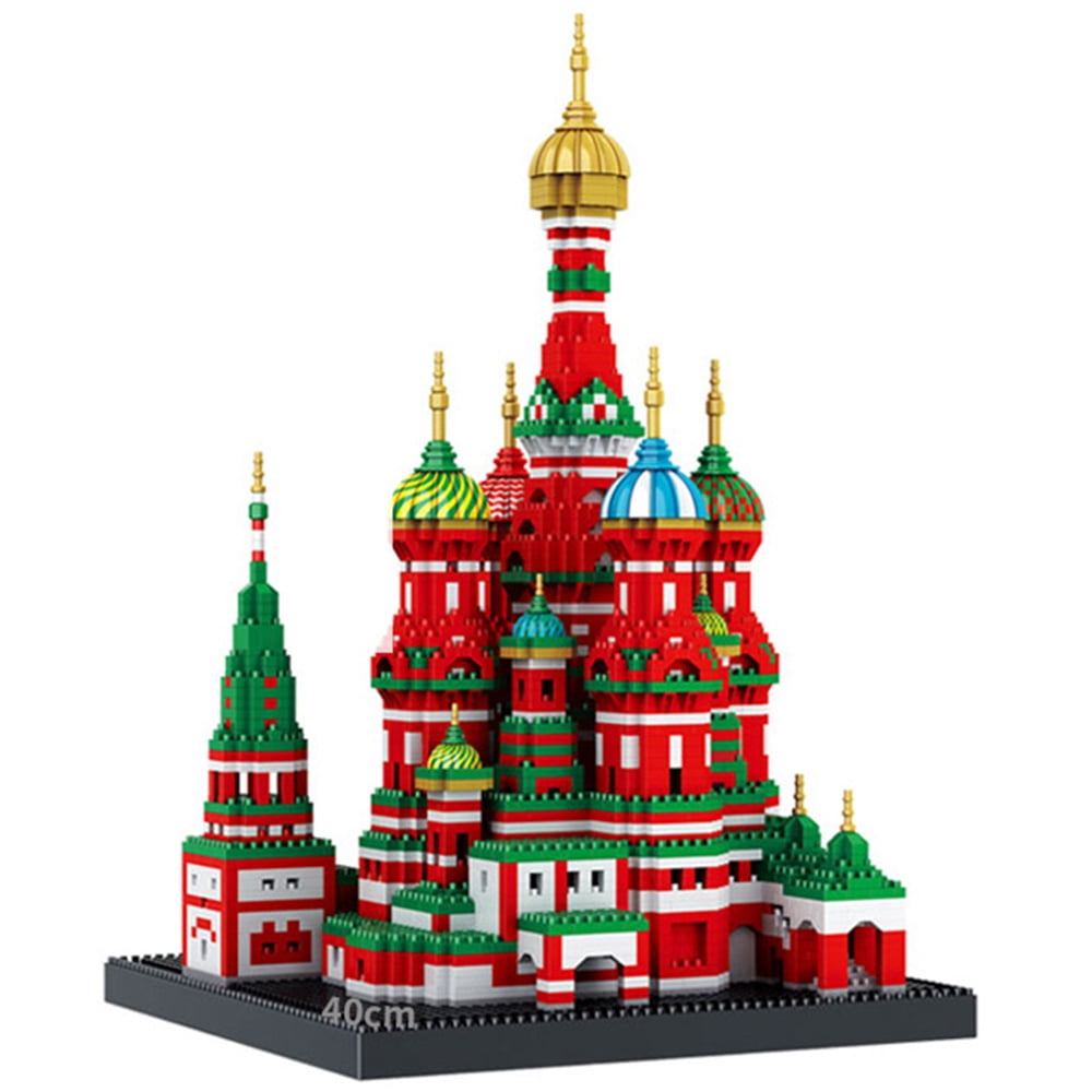 Syrinx Building Block Set Compatible with Lego, Saint Basil's