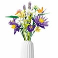 Syrinx Flower Bouquet Building Set, Compatible with Lego Unique Home