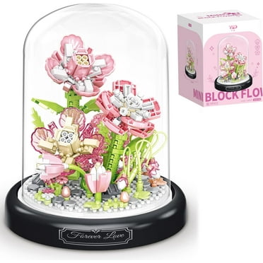 Syrinx Flower Bouquet Building Set Compatible with Lego