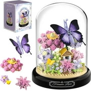 Syrinx Flower Butterfly Bouquet Building Block Set - Compatible with Lego - 582 PCS