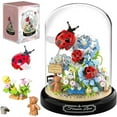 thumbnail image 1 of Syrinx Flower Butterfly Bouquet Building Block Set - Compatible with Lego - 582 PCS, 1 of 14