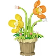 Syrinx Flower Potted Bonsai Botanical Building Set for Girls Not Compatible with Lego Lily of The Valley