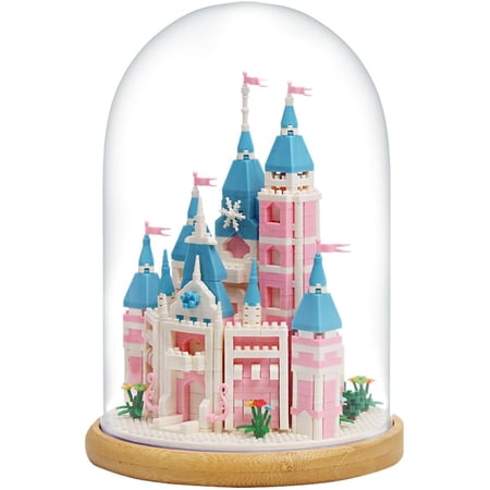 Syrinx Girls' City Street View Building Block Set, 3 in 1 Japanese Beach House for Kids