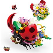 Syrinx Ladybug Insect Flowers Building Sets for Boys Girls 6+, Compatible with Lego