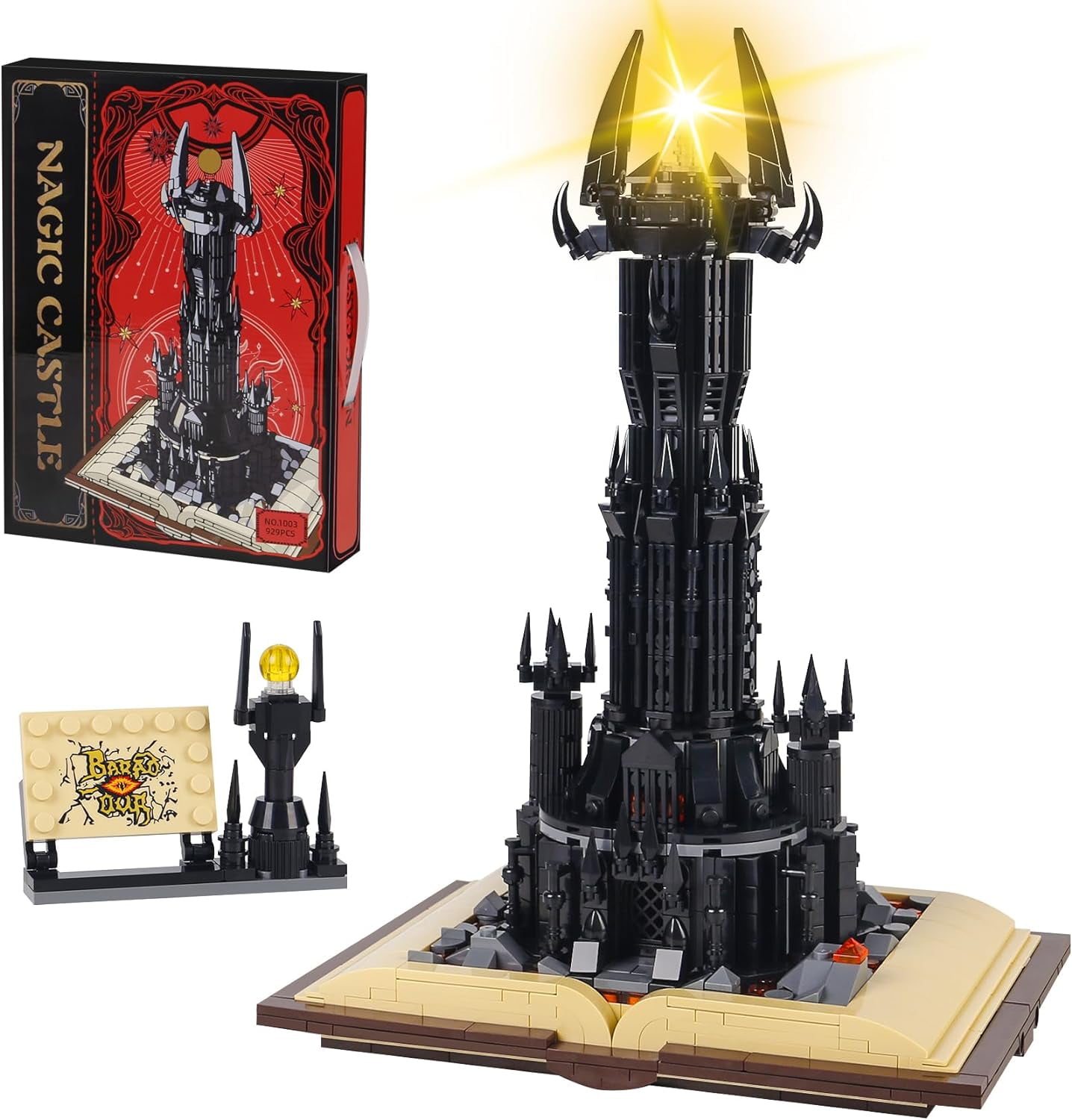 Syrinx Lord of The Rings Castle Building Sets for Boys and Adults, Compatible with Lego