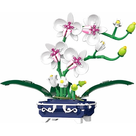 Syrinx Orchid Building Set - Compatible with Lego - 574 PCS