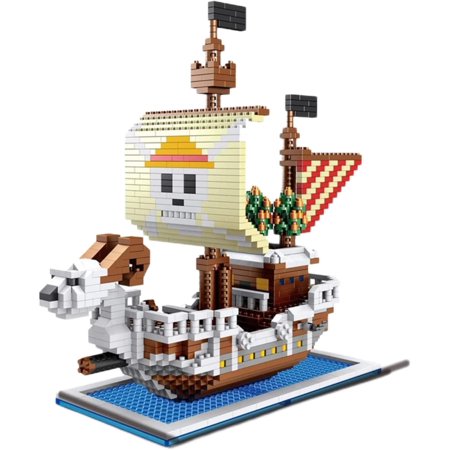 Syrinx Pirate Ship Building Set Anime One Piece for Boys Girls Not Compatible with Lego