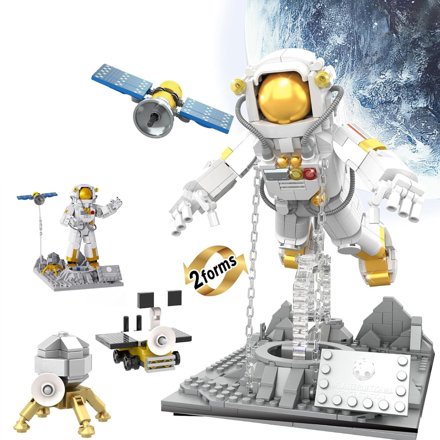 Syrinx Space Astronaut Building Block Sets for Boys Age 8-14 Syrinx Space Astronaut Building Block Sets for Boys Age 8-14