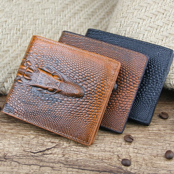 Syrios Gifts Dragon Skin Wallet - RFID Blocking, Credit Card ID, Bifold, GOT Gift, Husband, Father, Boyfriend, Case, Bag, Money Clip