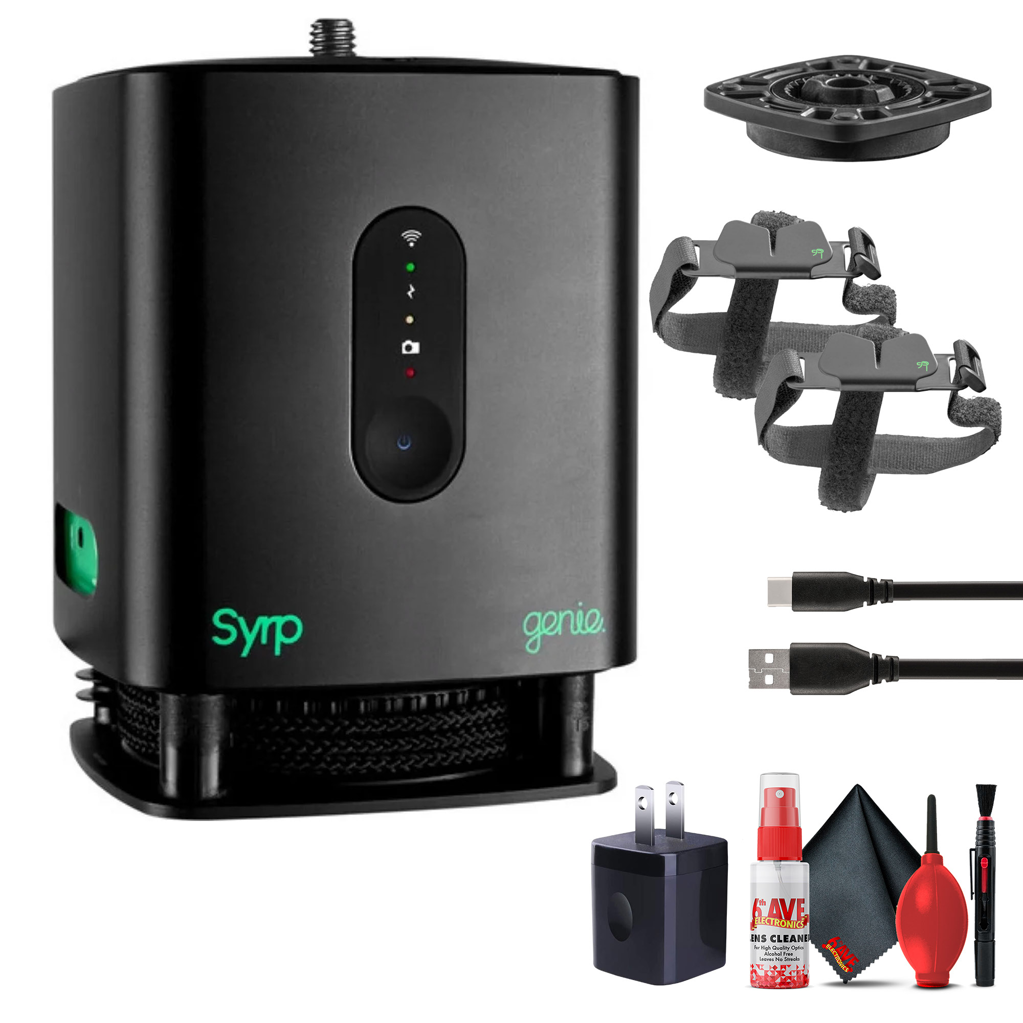Syrp Genie One Motion Control Pan Head Linear Drive With Wall Adapter Syrp Genie One Motion Control Pan Head Linear Drive With Wall Adapter
