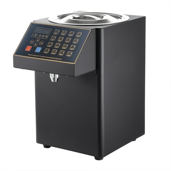 Syrup Dispenser Machine | Thermostatic Quantitative Syrup Dispenser | Programmable Buttons, Fructose Equipment, Large Capacity for Hotels, Milk Tea Shops