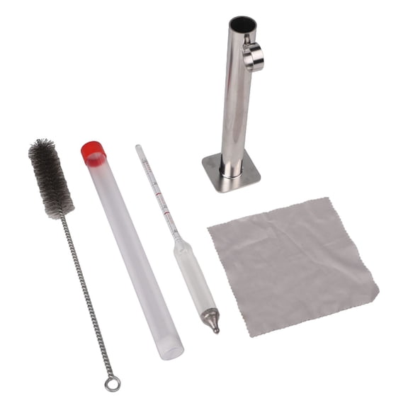 Syrup Hydrometer Test Cup Kit Syrup Density Kit Syrup Kit with Cleaning Brush