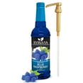 thumbnail image 1 of Syruvia Blue Raspberry Sugar Free Coffee Syrup 25.4 Fl. Oz With Pump, 1 of 7