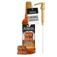 thumbnail image 1 of Syruvia Caramel Chocolate Pure Cane Syrup 25.4 fl Oz With Pump, 1 of 6