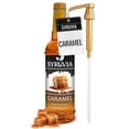 thumbnail image 1 of Syruvia Caramel Syrup Pure Cane Coffee Flavoring Syrup, 25.4 fl Oz With Pump, 1 of 6