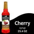 thumbnail image 1 of Syruvia Cherry Syrup Pure Cane Coffee Flavoring Syrup, 25.4 fl Oz, 1 of 6