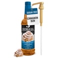thumbnail image 1 of Syruvia Cinnamon Bun Sugar Free Coffee Syrup 25.4 Fl. Oz With Pump, 1 of 7