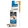 thumbnail image 1 of Syruvia Coconut Sugar Free Cocktails Syrup 25.4 Fl. Oz With Pump, 1 of 7
