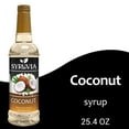 thumbnail image 1 of Syruvia Coconut Syrup Pure Cane Coffee Flavoring Syrup, 25.4 fl Oz, 1 of 6