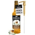 thumbnail image 1 of Syruvia French Vanilla Syrup Pure Cane Coffee Flavoring Syrup, 25.4 fl Oz With Pump, 1 of 6