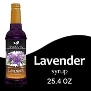 Syruvia Lavender Syrup Pure Cane Coffee Flavoring Syrup, 25.4 fl Oz