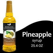 Syruvia Pineapple Syrup Pure Cane Coffee Flavoring Syrup, 25.4 fl Oz