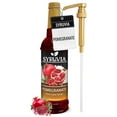 thumbnail image 1 of Syruvia Pomegranate Syrup Pure Cane Coffee Flavoring Syrup, 25.4 fl Oz With Pump, 1 of 6