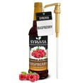 thumbnail image 1 of Syruvia Raspberry Pure Cane Syrup, 25.4 fl Oz With Pump, 1 of 6