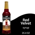 thumbnail image 1 of Syruvia Red Velvet Syrup Pure Cane Coffee Flavoring Syrup, 25.4 fl Oz, 1 of 6