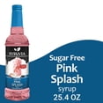 thumbnail image 1 of Syruvia Sugar Free Pink Splash Flavored Syrup for Drinks, Cocktails, Lemonades, Iced Teas and Desserts – 25.4 fl oz, 1 of 7